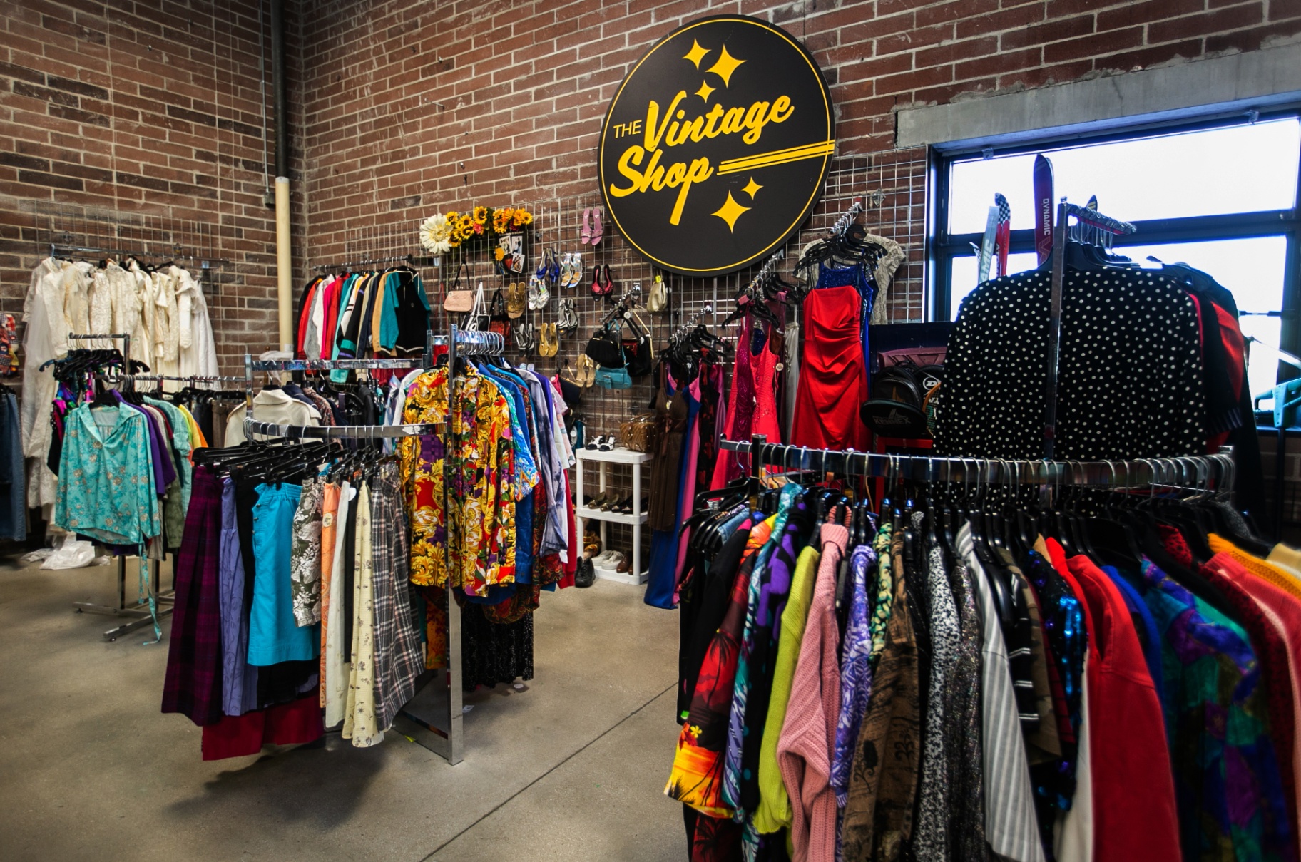 Vintage Shop section inside Battlefield store