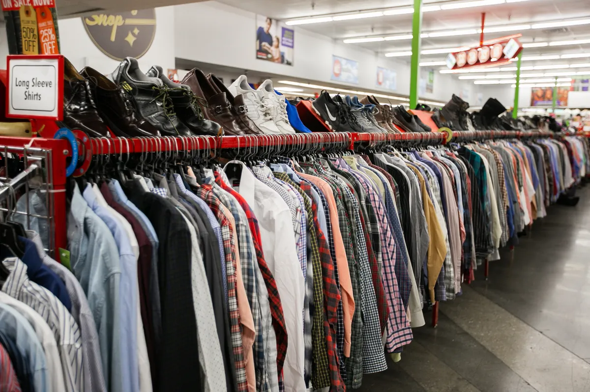 Men's apparel at E. Sunshine