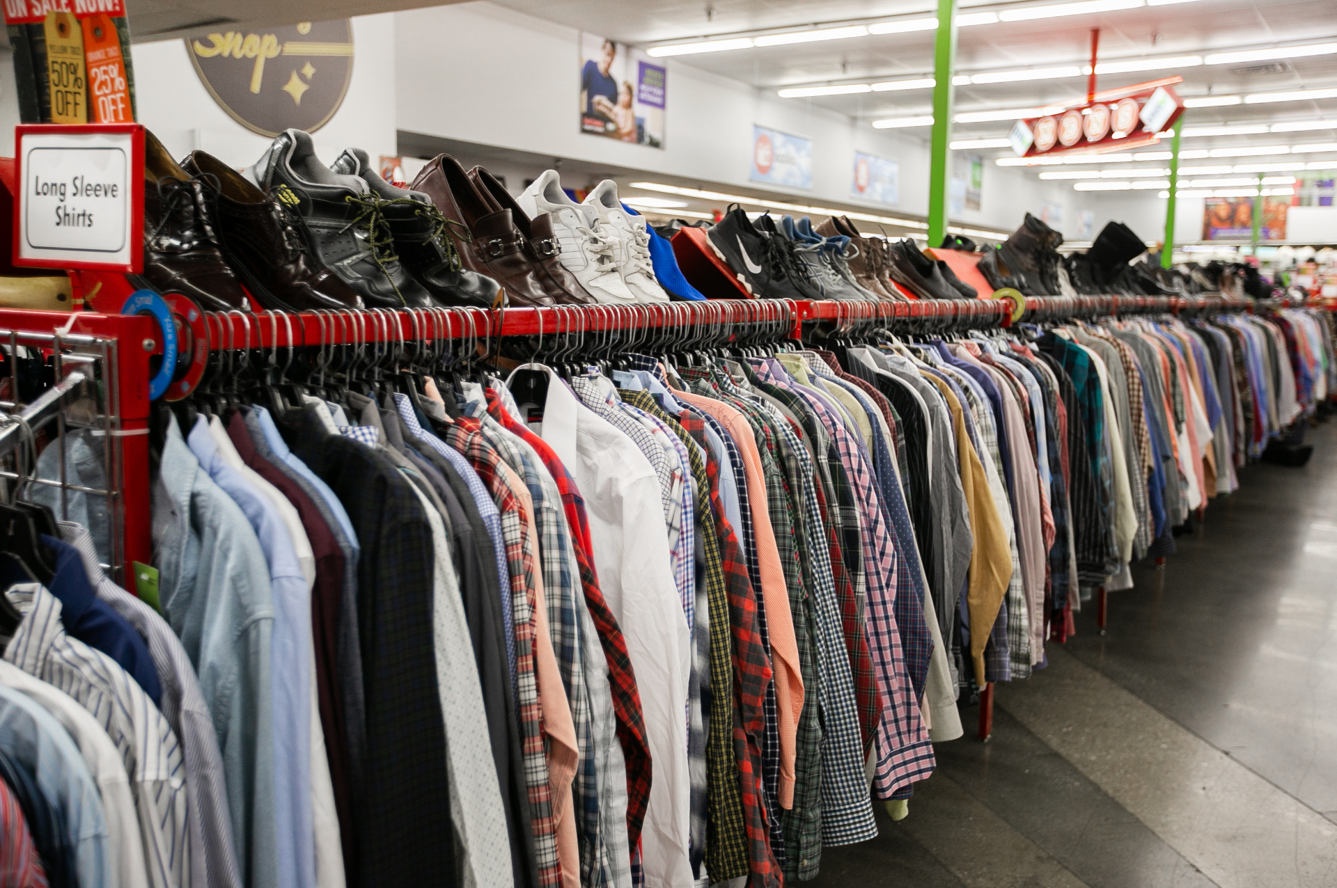 Men's apparel at E. Sunshine