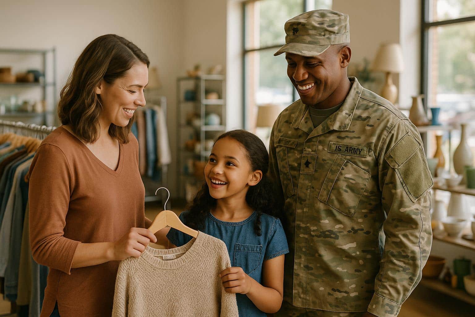 How Thrift Stores Support Military Families