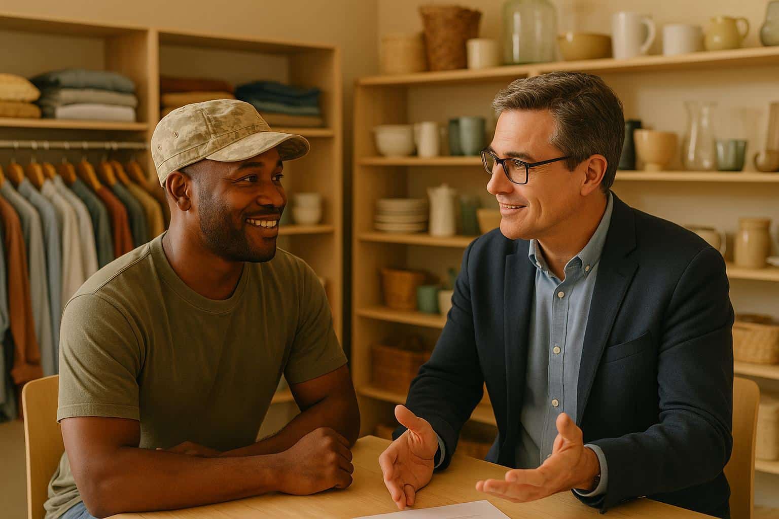 How Thrift Stores Support Veteran Career Growth